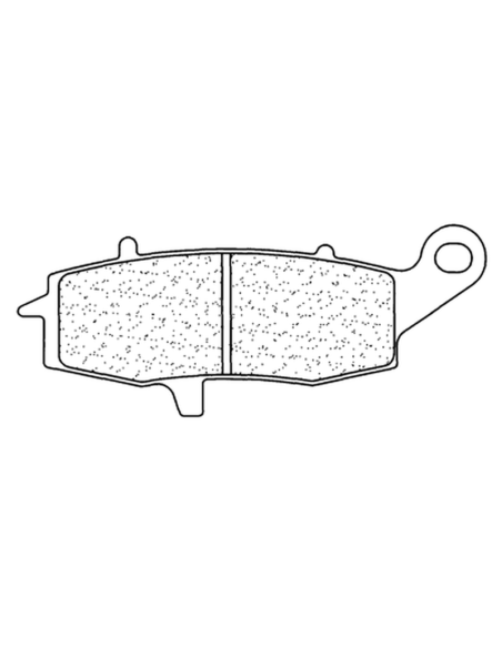 Plaquettes de frein avant CL BRAKES - XBK5 métal fritté route / racing