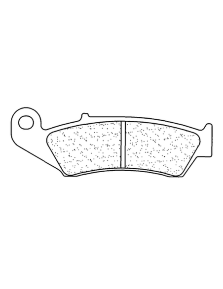 Plaquettes de frein arrière CL BRAKES - RX3 métal fritté route