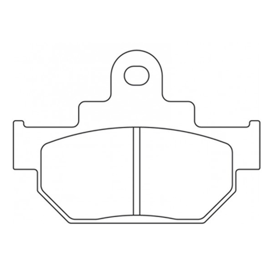 Plaquettes de frein avant ou arrière CL BRAKES - S4 métal fritté urbain et route