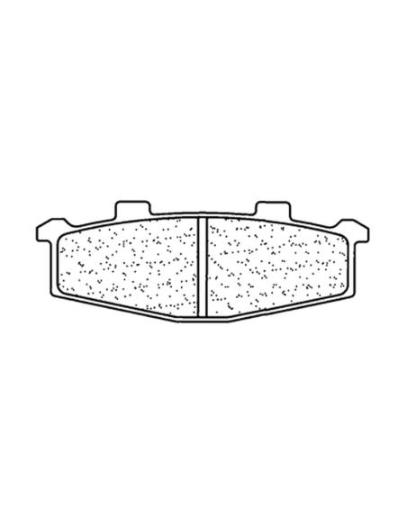 Plaquettes de frein arrière CL BRAKES - RX3 métal fritté route