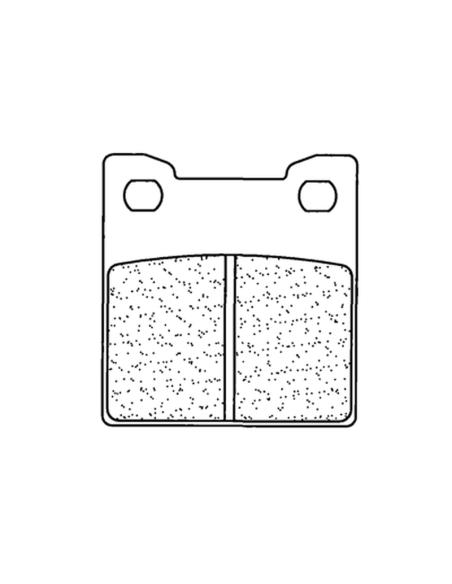 Plaquettes de frein arrière CL BRAKES - RX3 métal fritté route