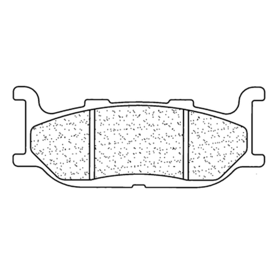 Plaquettes de frein avant ou arrière CL BRAKES - S4 métal fritté urbain et route