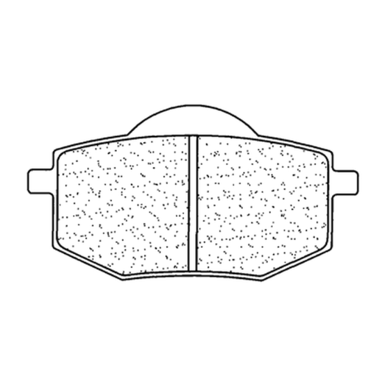 Plaquettes de frein avant ou arrière CL BRAKES - S4 métal fritté urbain et route