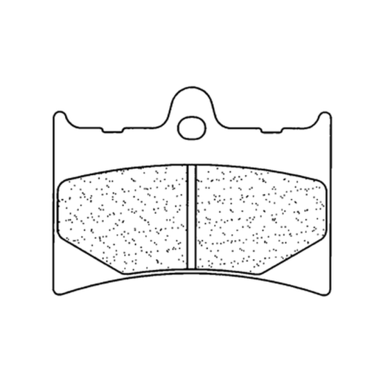 Plaquettes de frein avant CL BRAKES - MX10 métal fritté motocross