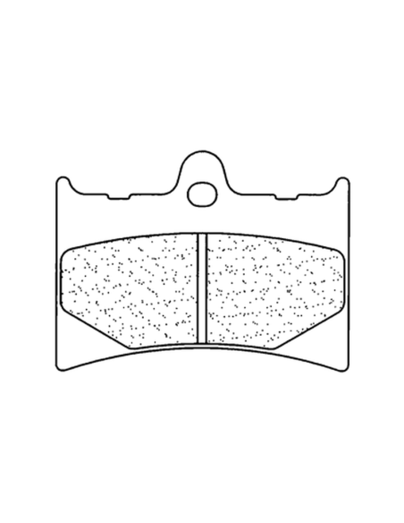Plaquettes de frein avant CL BRAKES - MX10 métal fritté motocross