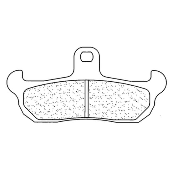 Plaquettes de frein avant CL BRAKES - EN10 métal fritté enduro