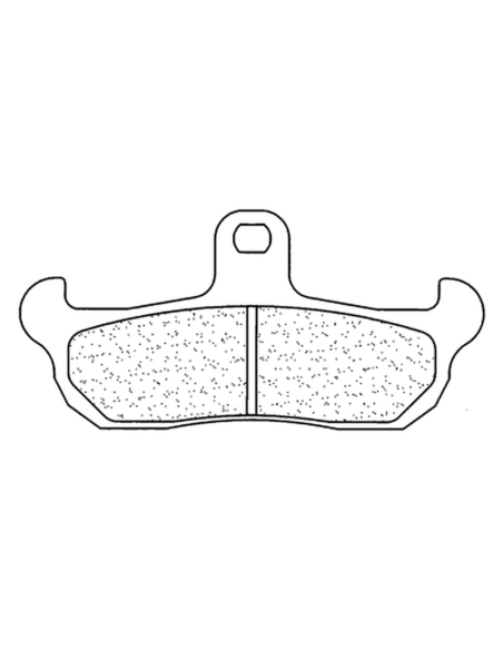 Plaquettes de frein avant CL BRAKES - EN10 métal fritté enduro