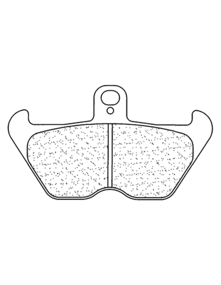 Plaquettes de frein avant CL BRAKES - XBK5 métal fritté route / racing