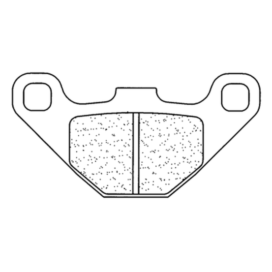 Plaquettes de frein avant CL BRAKES - MX10 métal fritté motocross
