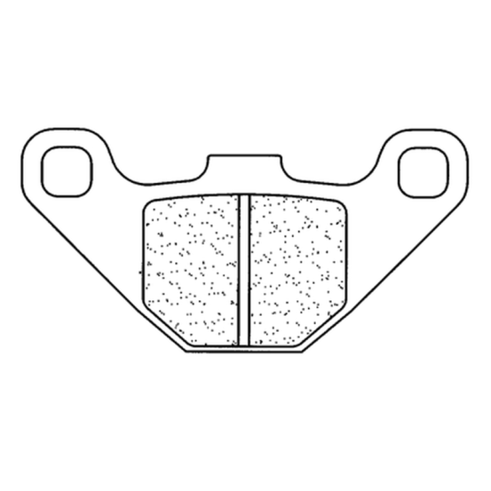 Plaquettes de frein avant ou arrière CL BRAKES - ATV1 métal fritté quad