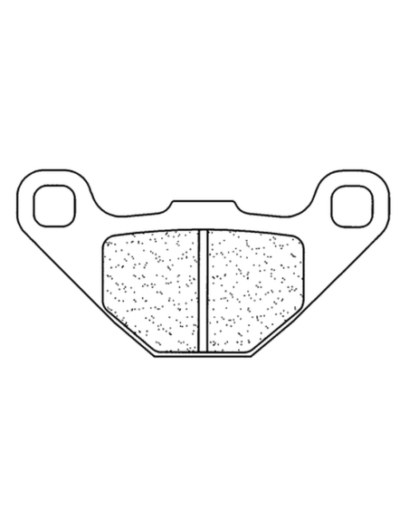 Plaquettes de frein arrière CL BRAKES - RX3 métal fritté route