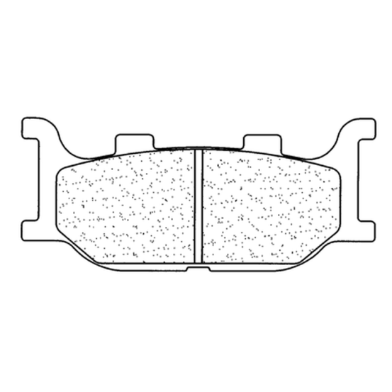Plaquettes de frein avant ou arrière CL BRAKES - S4 métal fritté urbain et route