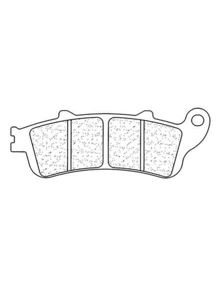Plaquettes de frein arrière CL BRAKES - RX3 métal fritté route