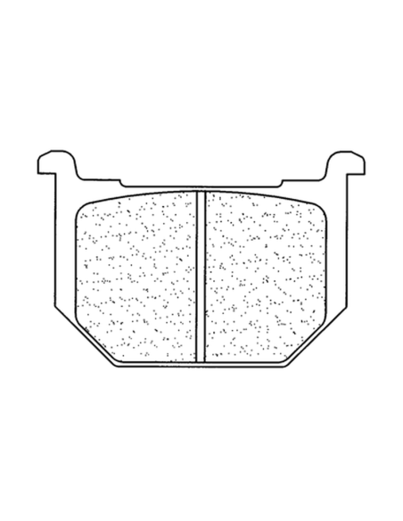Plaquettes de frein avant ou arrière CL BRAKES - S4 métal fritté urbain et route