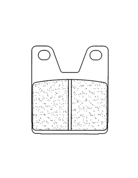 Plaquettes de frein arrière CL BRAKES - RX3 métal fritté route