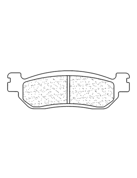 Plaquettes de frein arrière CL BRAKES - RX3 métal fritté route