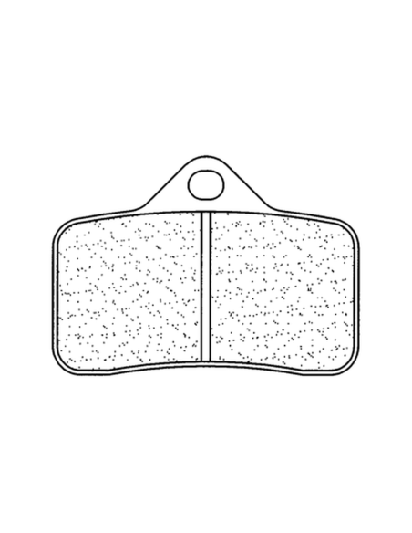 Plaquettes de frein avant CL BRAKES - XBK5 métal fritté route / racing