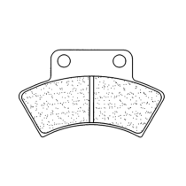 Plaquettes de frein arrière CL BRAKES - X59 métal fritté motocross