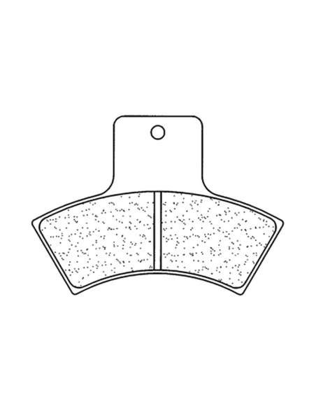 Plaquettes de frein avant ou arrière CL BRAKES - ATV1 métal fritté quad