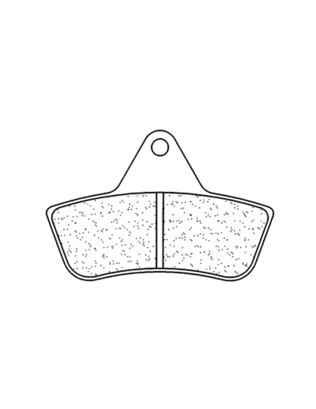 Plaquettes de frein avant ou arrière CL BRAKES - ATV1 métal fritté quad