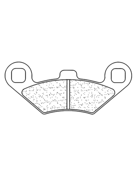 Plaquettes de frein arrière CL BRAKES - X59 métal fritté motocross