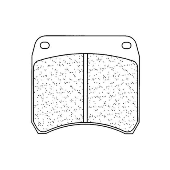 Plaquettes de frein avant CL BRAKES - XBK5 métal fritté route / racing