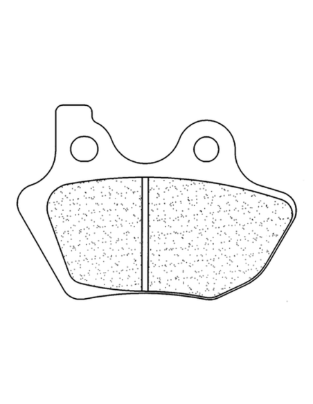 Plaquettes de frein arrière CL BRAKES - RX3 métal fritté route