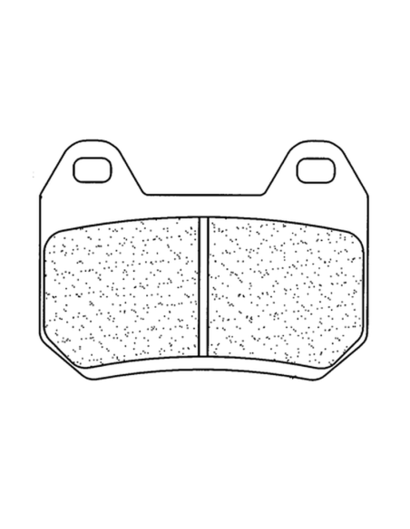 Plaquettes de frein arrière CL BRAKES - RX3 métal fritté route