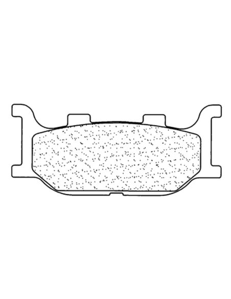 Plaquettes de frein avant ou arrière CL BRAKES - MAXI-SC métal fritté maxi-scooter