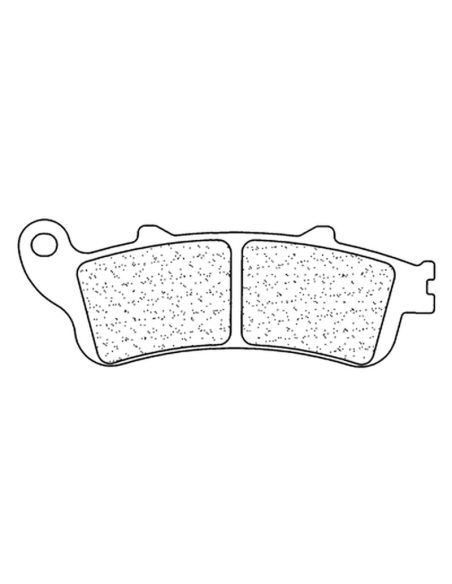 Plaquettes de frein avant ou arrière CL BRAKES - MAXI-SC métal fritté maxi-scooter