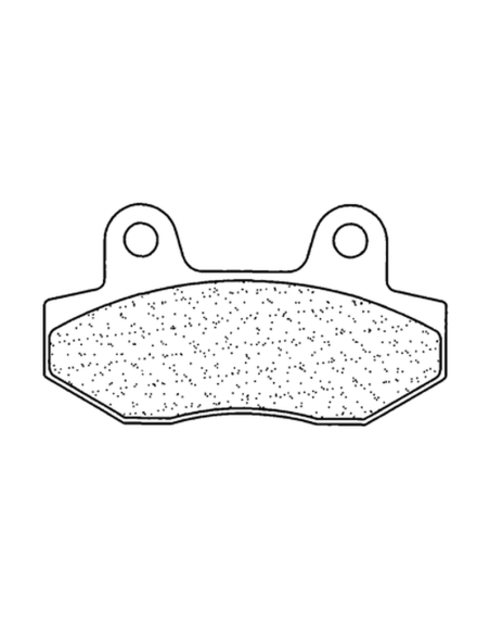 Plaquettes de frein avant ou arrière CL BRAKES - SC métal fritté scooter
