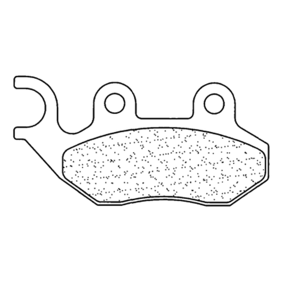 Plaquettes de frein avant ou arrière CL BRAKES - SC métal fritté scooter