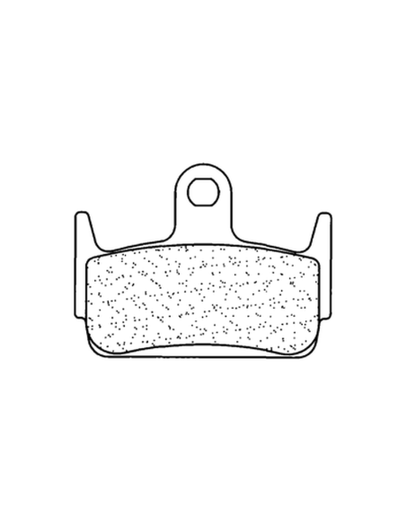 Plaquettes de frein avant ou arrière CL BRAKES - SC métal fritté scooter