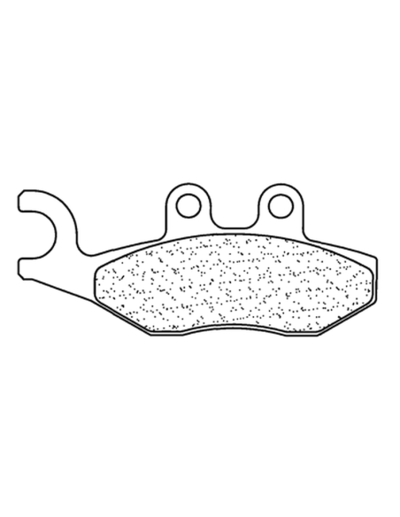 Plaquettes de frein avant ou arrière CL BRAKES - MAXI-SC métal fritté maxi-scooter