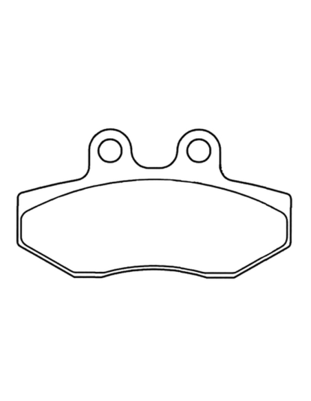 Plaquettes de frein avant ou arrière CL BRAKES - MAXI-SC métal fritté maxi-scooter