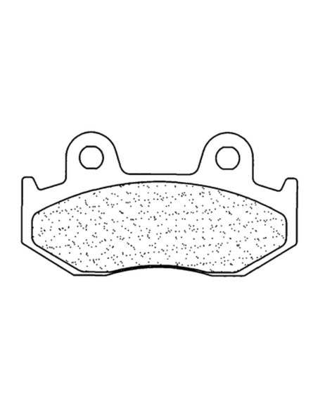 Plaquettes de frein avant ou arrière CL BRAKES - MAXI-SC métal fritté maxi-scooter
