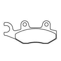 Plaquettes de frein avant ou arrière CL BRAKES - MAXI-SC métal fritté maxi-scooter