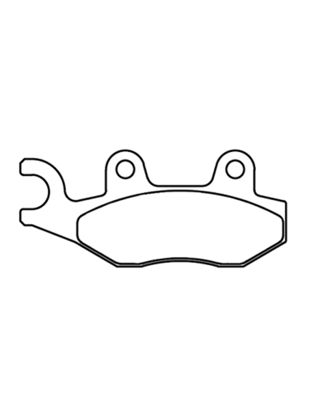 Plaquettes de frein avant ou arrière CL BRAKES - MAXI-SC métal fritté maxi-scooter