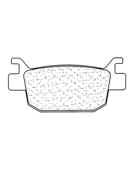 Plaquettes de frein avant ou arrière CL BRAKES - MAXI-SC métal fritté maxi-scooter