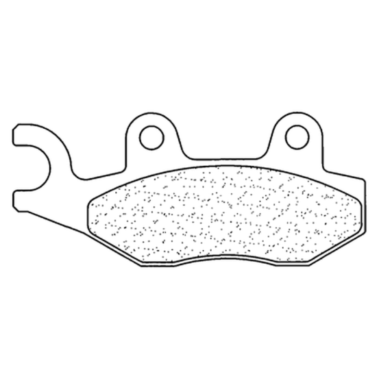 Plaquettes de frein avant ou arrière CL BRAKES - MAXI-SC métal fritté maxi-scooter
