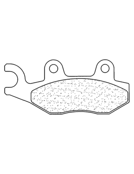 Plaquettes de frein avant ou arrière CL BRAKES - MAXI-SC métal fritté maxi-scooter