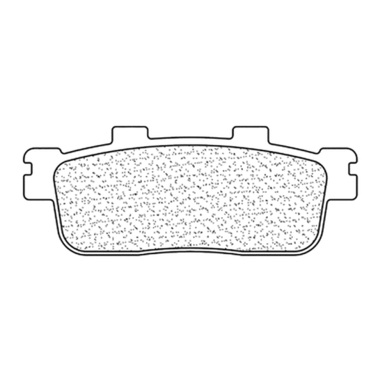 Plaquettes de frein avant ou arrière CL BRAKES - MAXI-SC métal fritté maxi-scooter