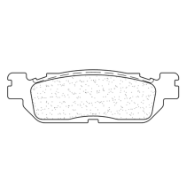 Plaquettes de frein avant ou arrière CL BRAKES - MAXI-SC métal fritté maxi-scooter