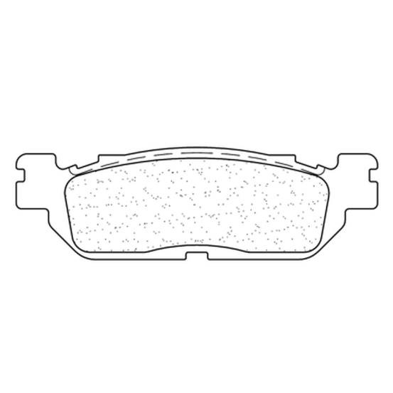 Plaquettes de frein avant ou arrière CL BRAKES - MAXI-SC métal fritté maxi-scooter