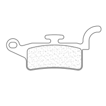 Plaquettes de frein avant ou arrière CL BRAKES - MAXI-SC métal fritté maxi-scooter