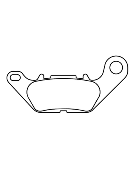 Plaquettes de frein avant ou arrière CL BRAKES - MAXI-SC métal fritté maxi-scooter