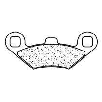 Plaquettes de frein avant ou arrière CL BRAKES - MAXI-SC métal fritté maxi-scooter