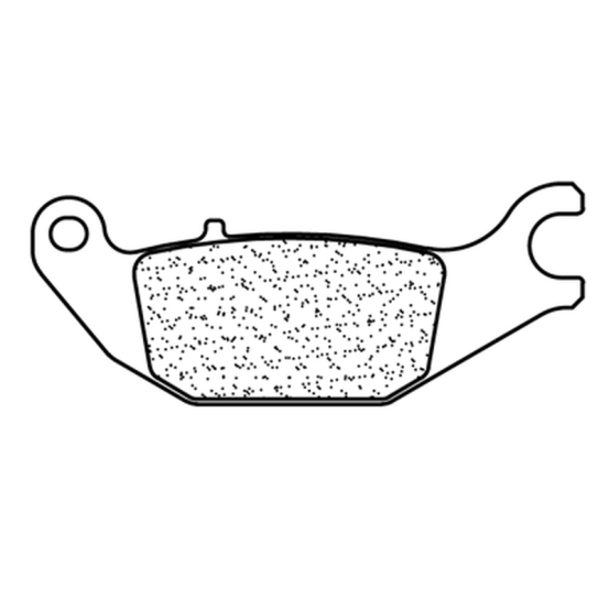 Plaquettes de frein avant ou arrière CL BRAKES - MAXI-SC métal fritté maxi-scooter