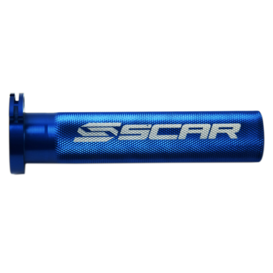 Barillet de gaz SCAR alu Yamaha 65 YZ 2018-2020 Bleu