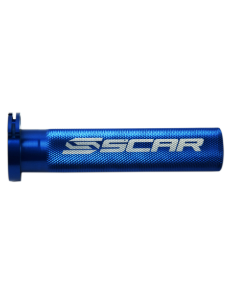 Barillet de gaz SCAR alu Yamaha 65 YZ 2018-2020 Bleu